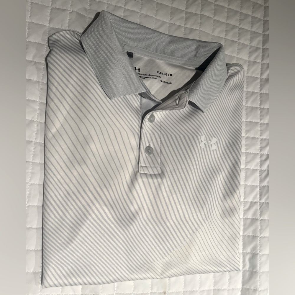 Boys Under Armour Golf Shirt